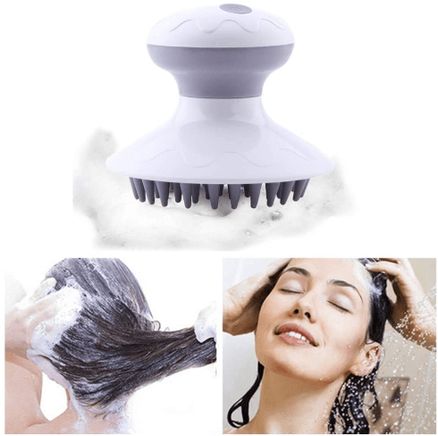 Hair Care Tips For Disability: Electric Wet-Hair Scalp Massager