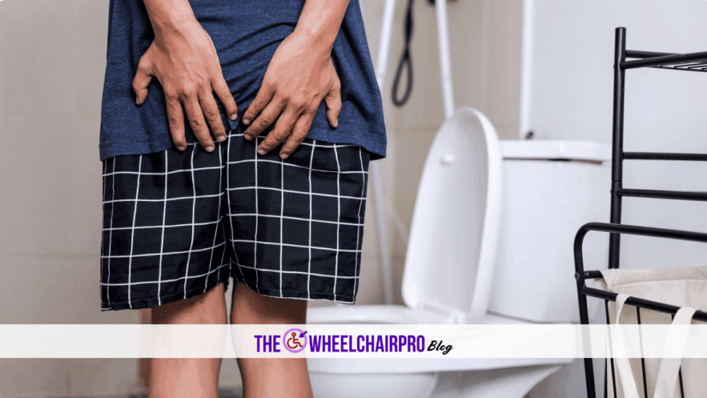 How To Wipe Safely When Sitting Balance Is Reduced: Tips For Managing Clothing During Toileting 19 54 Toileting Disability B