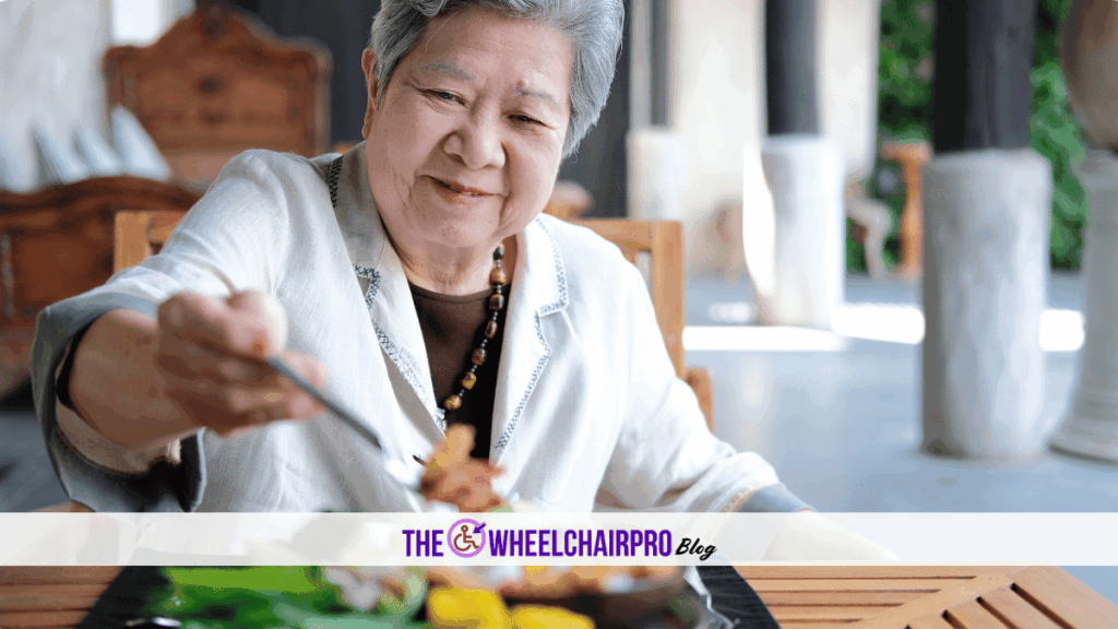 Tips For Supporting Disabled Adult Fine Motor Decline Chronic Illness During Mealtimes 16 87 Dining Disability A